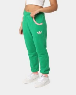 Adidas Adicolor Women's Sweatpants Green -Fashion Clothing Store 03009779 YG600 womens 0060
