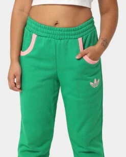 Adidas Adicolor Women's Sweatpants Green -Fashion Clothing Store 03009779 YG600 womens 0070