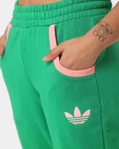 Adidas Adicolor Women's Sweatpants Green -Fashion Clothing Store 03009779 YG600 womens 0090