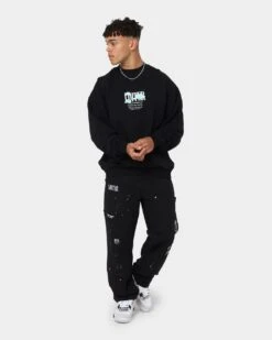 Loiter Hunter Carpenter Pants Black -Fashion Clothing Store 03009795 YB001 mens 020