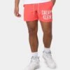Calvin Klein Medium Drawstring Swim Shorts Coral Crush -Fashion Clothing Store 03009802 YD288 mens 010
