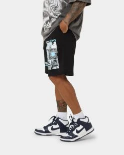 Goat Crew X Gyo Gyo Shorts Black -Fashion Clothing Store 03009890 YB001 mens 0060