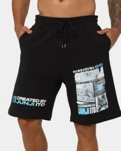 Goat Crew X Gyo Gyo Shorts Black -Fashion Clothing Store 03009890 YB001 mens 0070