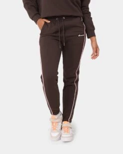 Ellesse Women's Delfinia Jog Pants Brown -Fashion Clothing Store 03009912 YX300 womens 0060