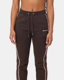 Ellesse Women's Delfinia Jog Pants Brown -Fashion Clothing Store 03009912 YX300 womens 0070