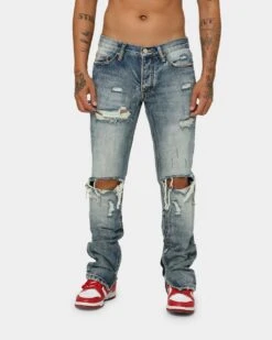 MNML M1 Denim Jeans Blue 10 MNML M1 Denim Jeans Blue -Fashion Clothing Store 03009942 YX001 mens 0030