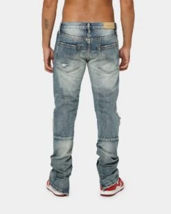 MNML M1 Denim Jeans Blue 11 MNML M1 Denim Jeans Blue -Fashion Clothing Store 03009942 YX001 mens 0040