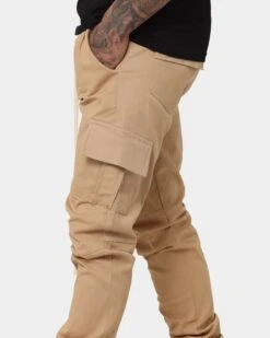 MNML Cargo Drawcord II Pants Khaki -Fashion Clothing Store 03009948 YK001 mens 0040