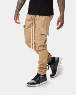 MNML Cargo Drawcord II Pants Khaki -Fashion Clothing Store 03009948 YK001 mens 0060