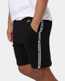Lacoste Active Tape Interlock Shorts Black 13 Lacoste Active Tape Interlock Shorts Black -Fashion Clothing Store 03009955 YB001 mens 0040