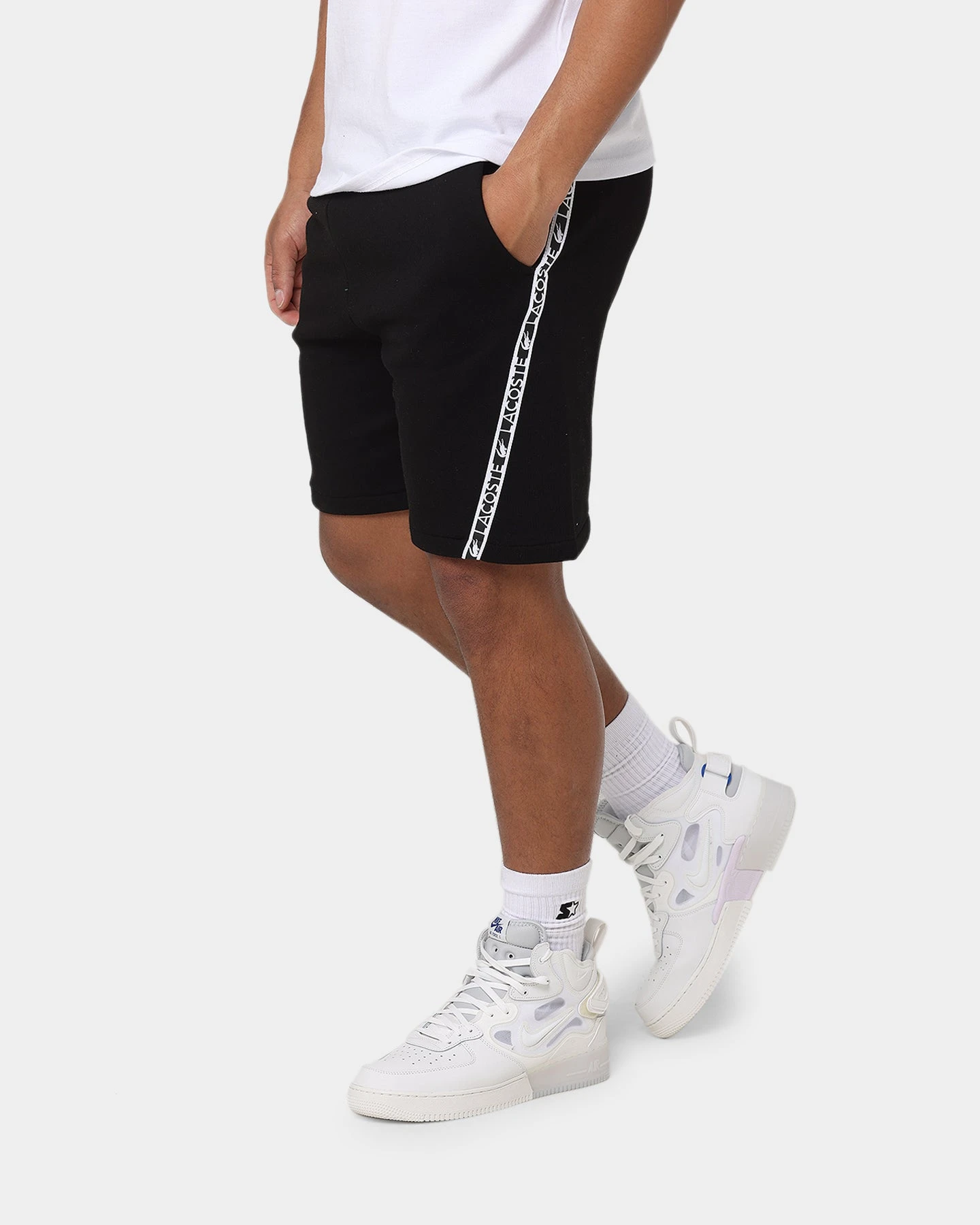 Lacoste Active Tape Interlock Shorts Black 7 Lacoste Active Tape Interlock Shorts Black - Image 5