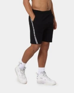 Lacoste Active Tape Interlock Shorts Black 15 Lacoste Active Tape Interlock Shorts Black -Fashion Clothing Store 03009955 YB001 mens 0060
