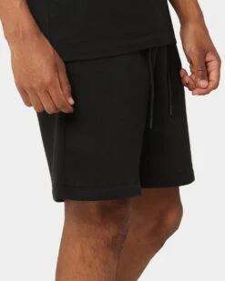 Jordan Essential Fleece Shorts Black/White -Fashion Clothing Store 03010112 YB012 mens 030