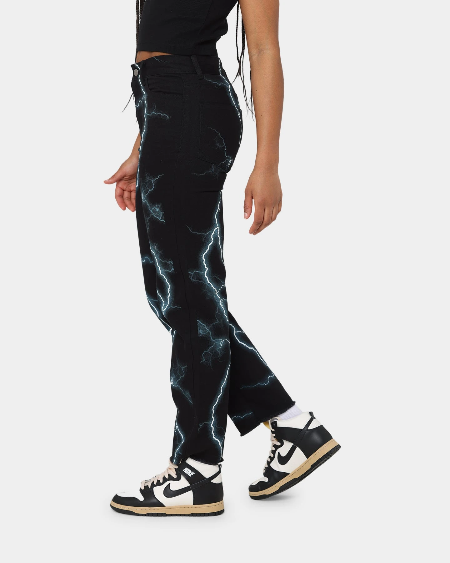 Loiter Lightning Jeans Black/Blue 8 Loiter Lightning Jeans Black/Blue - Image 6