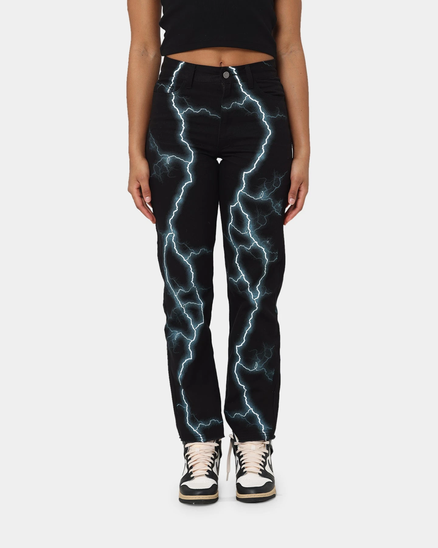 Loiter Lightning Jeans Black/Blue 9 Loiter Lightning Jeans Black/Blue - Image 7