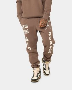 Jordan Flight Artist Series Fleece Pants Palomino/Sail