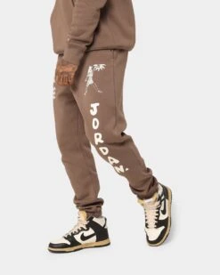 Jordan Flight Artist Series Fleece Pants Palomino/Sail -Fashion Clothing Store 03010277 YP508 mens 0060