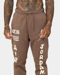 Jordan Flight Artist Series Fleece Pants Palomino/Sail -Fashion Clothing Store 03010277 YP508 mens 0070