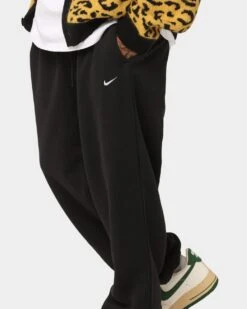 Nike Nike Sportswear Circa French Terry Pants Black/Black/White -Fashion Clothing Store 03010322 YB072 mens 0030