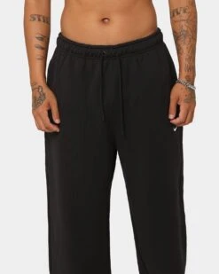 Nike Nike Sportswear Circa French Terry Pants Black/Black/White -Fashion Clothing Store 03010322 YB072 mens 0070