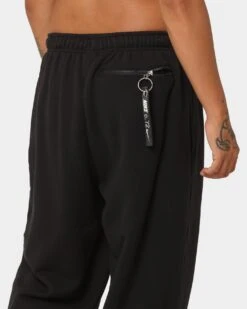 Nike Nike Sportswear Circa French Terry Pants Black/Black/White -Fashion Clothing Store 03010322 YB072 mens 0080