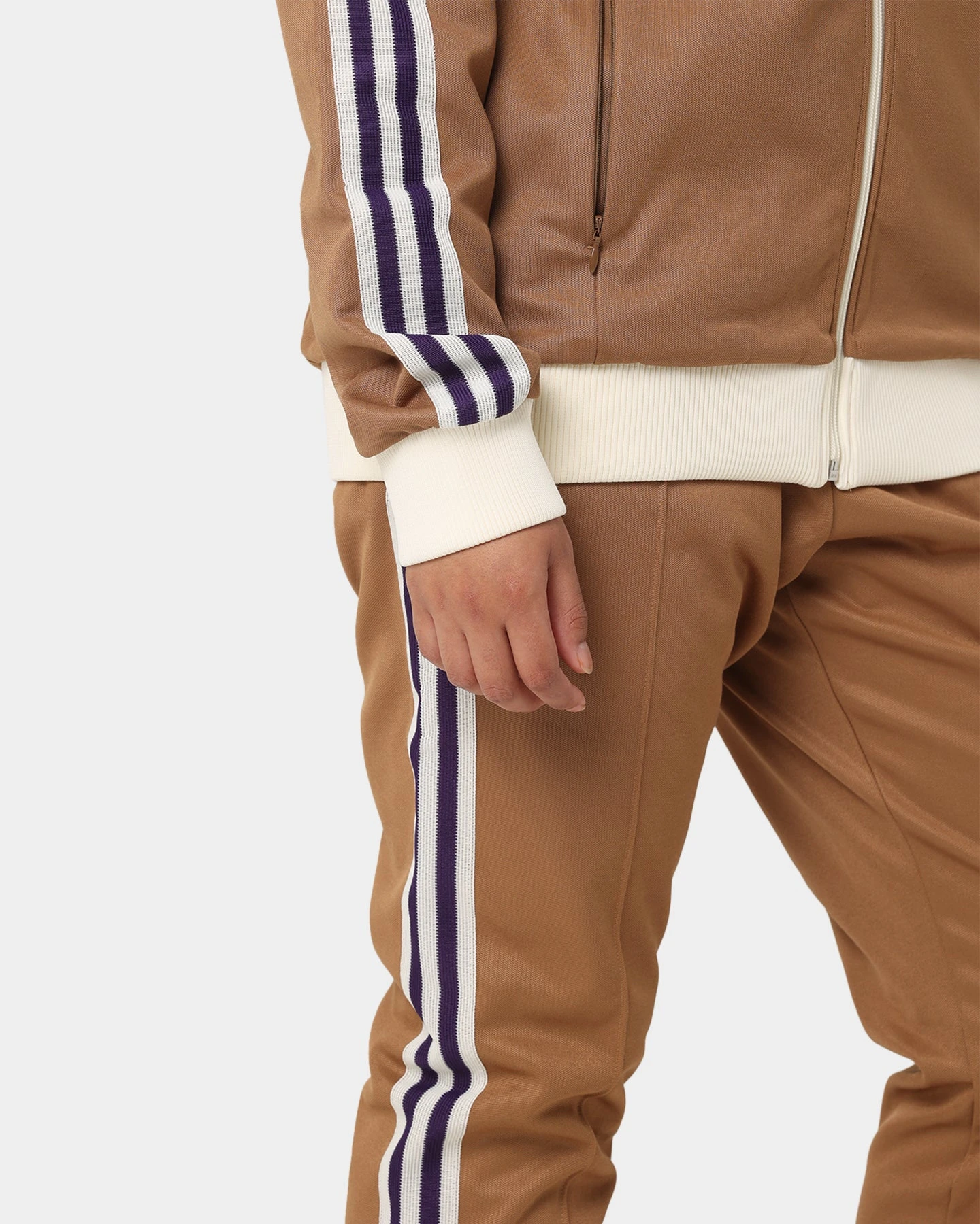 Adidas Adicolor Striped Trackpants Brown Desert 8 Adidas Adicolor Striped Trackpants Brown Desert - Image 6