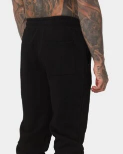 Fallen Breed Logo Sweatpants Black -Fashion Clothing Store 03010530 YB001 mens 0080