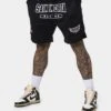 Saint Morta Pro Racing Basketball Shorts Black -Fashion Clothing Store 03010663 YB001 mens 010