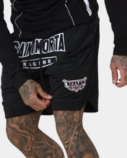 Saint Morta Pro Racing Basketball Shorts Black -Fashion Clothing Store 03010663 YB001 mens 040