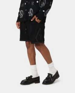 Carré Champs Fleece Ball Shorts Black 15 Carré Champs Fleece Ball Shorts Black -Fashion Clothing Store 03010675 YB001 mens 0060