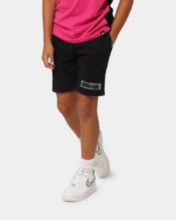 Ellesse Kids' Mercano Junior Shorts Black