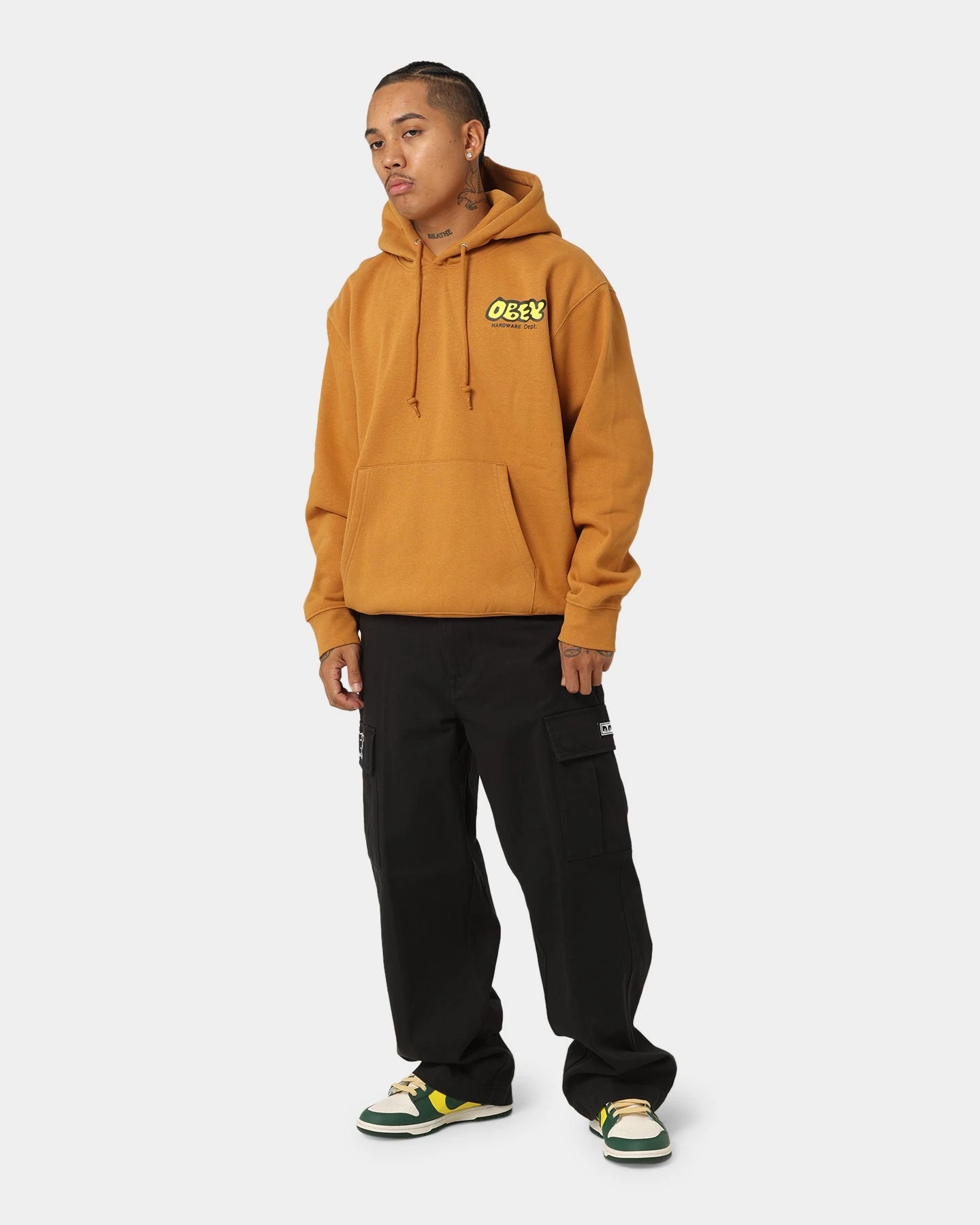 Obey Big Division Cargo Pants Black 4 Obey Big Division Cargo Pants Black - Image 2