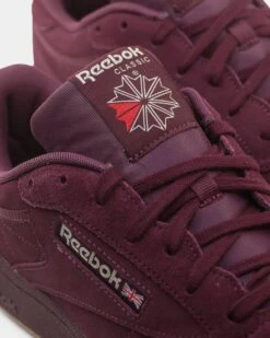 Reebok Club C 85 Blue Maroon/Modern Beige -Fashion Clothing Store 05007367 YM086 default 00060