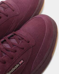 Reebok Club C 85 Blue Maroon/Modern Beige -Fashion Clothing Store 05007367 YM086 default 00070