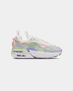 Nike Women's Air Max Furyosa Summit White/Purple Dawn/Honeydew -Fashion Clothing Store 05007859 YS198 default 0040