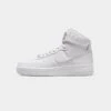 Nike Women's Air Force 1 High White/White/White -Fashion Clothing Store 05008277 YW547 default 0010