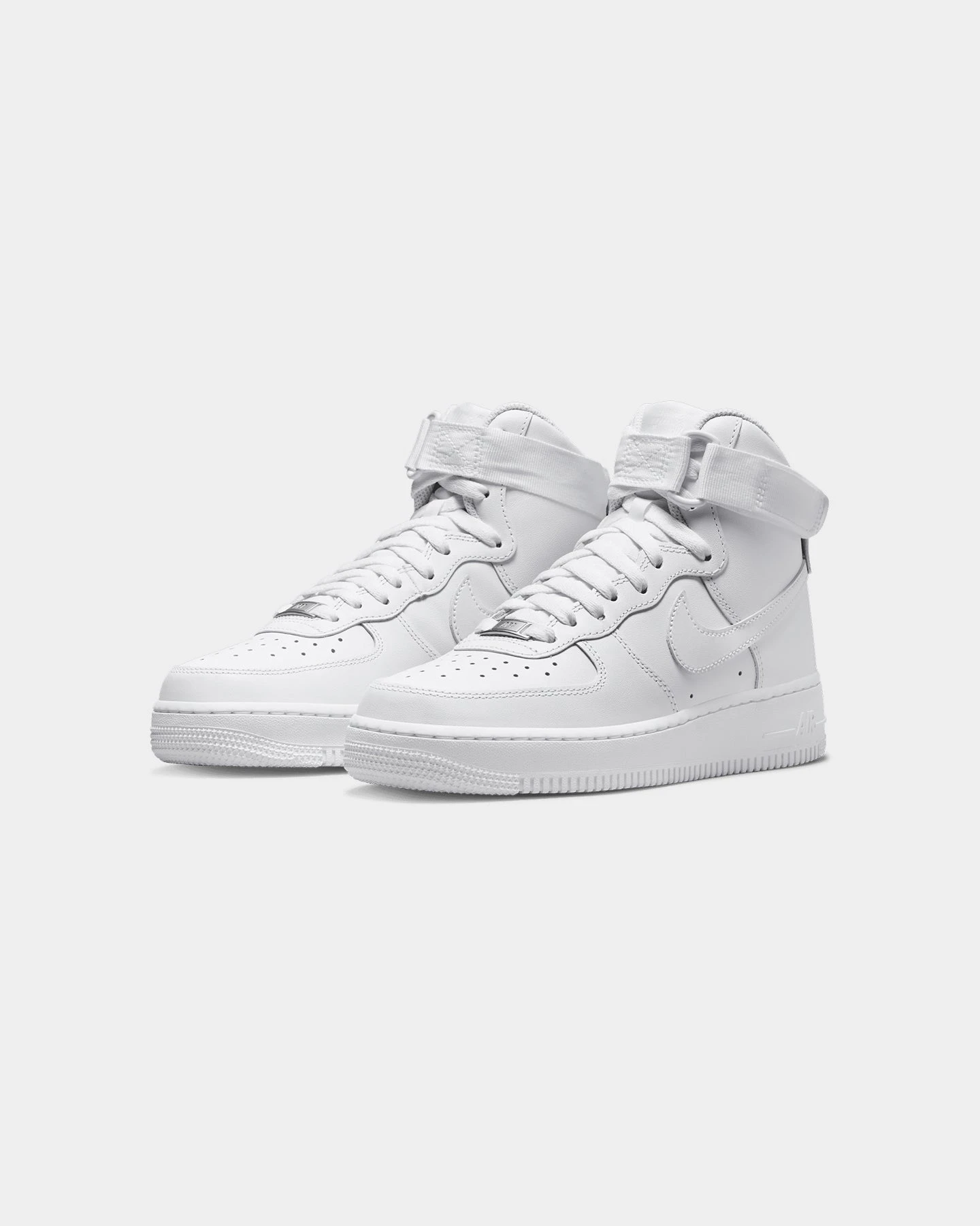 Nike Women's Air Force 1 High White/White/White 4 Nike Women's Air Force 1 High White/White/White - Image 2