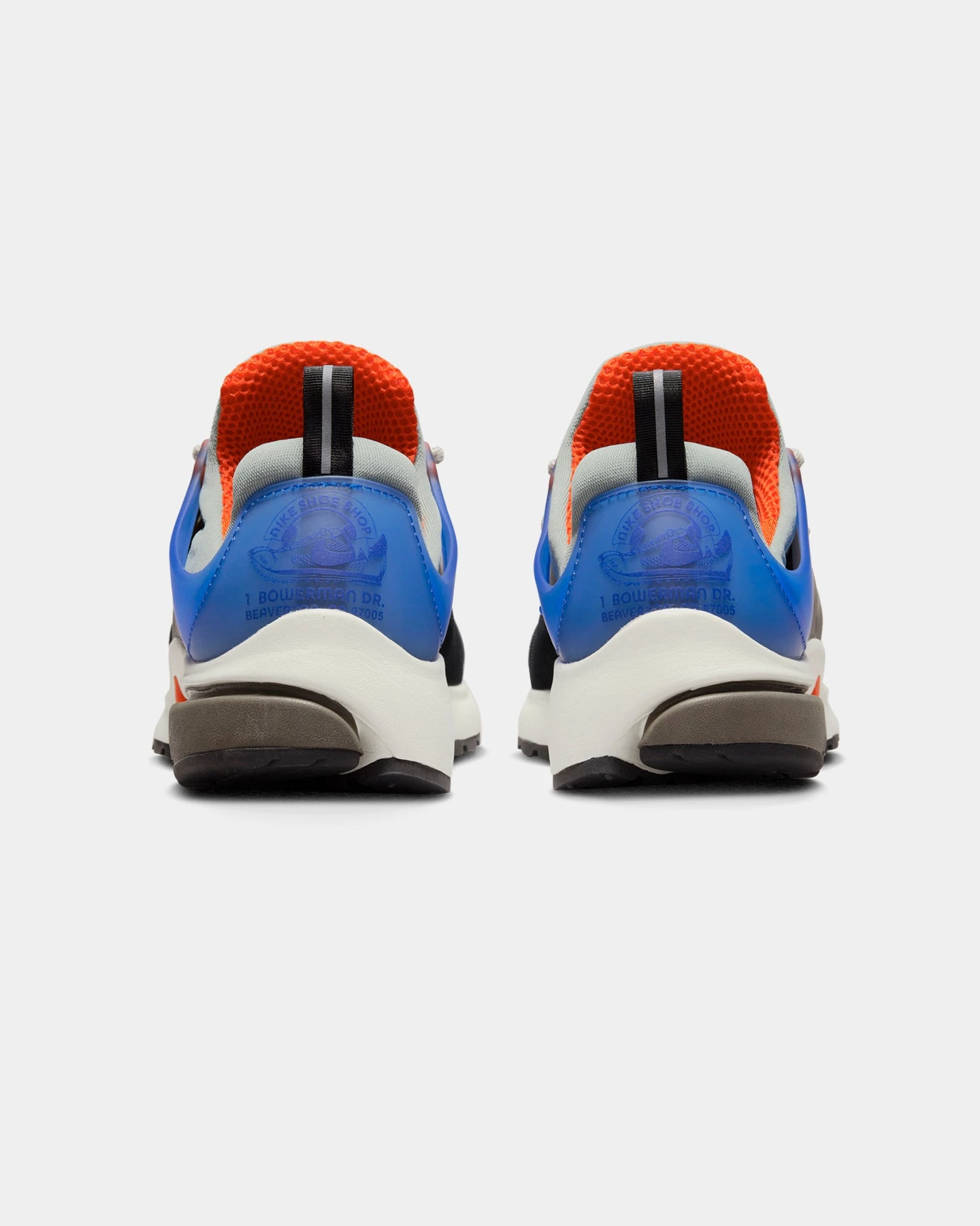 Nike Air Presto PRM Black/Team Orange 5 Nike Air Presto PRM Black/Team Orange - Image 3