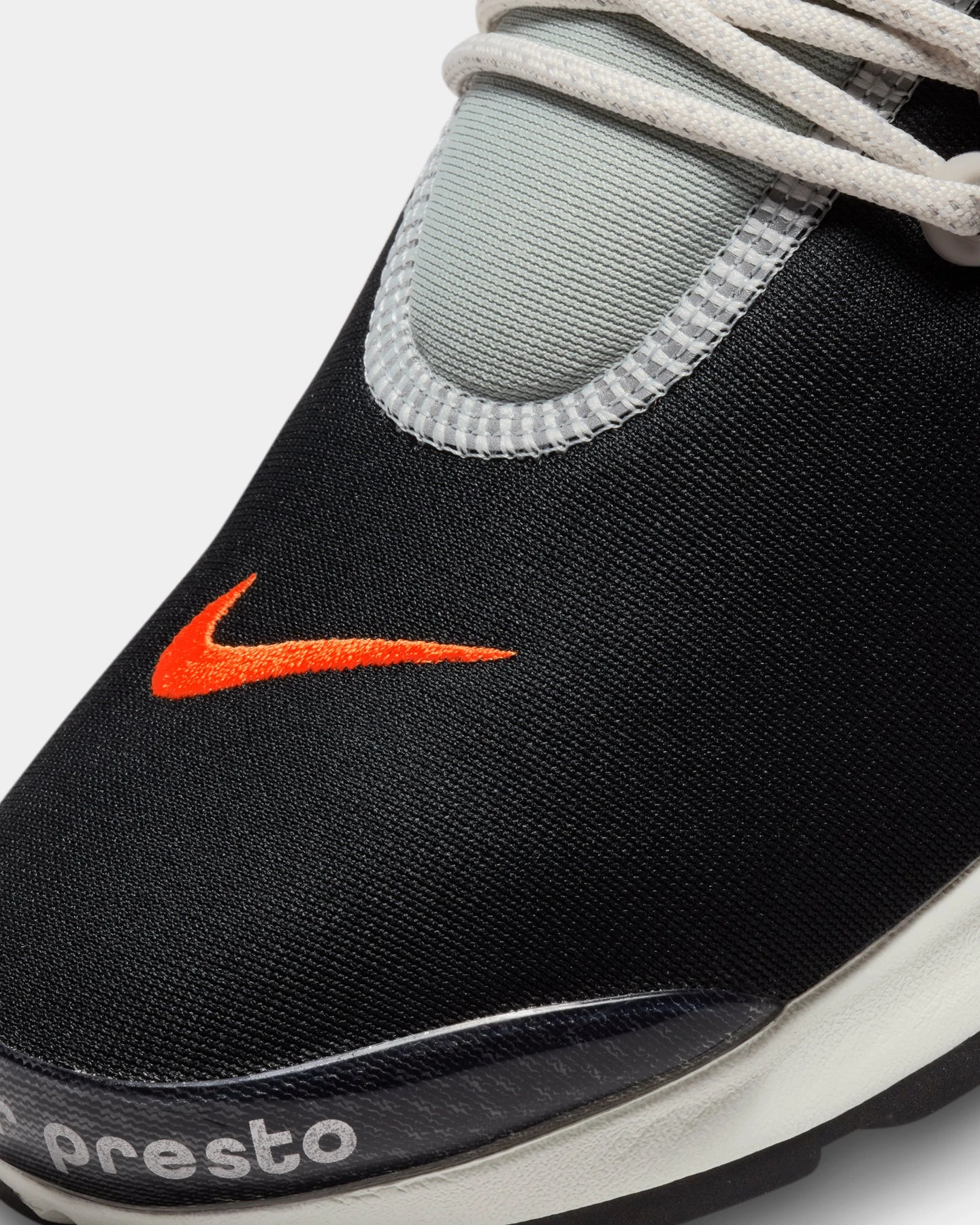 Nike Air Presto PRM Black/Team Orange 8 Nike Air Presto PRM Black/Team Orange - Image 6