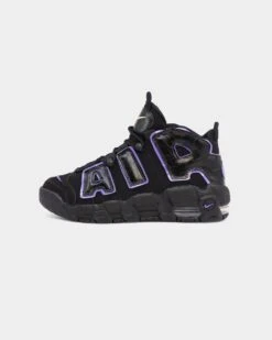 Nike Kid's Air More Uptempo (GS) Black/Action Grape