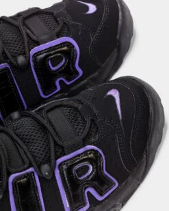 Nike Kid's Air More Uptempo (GS) Black/Action Grape -Fashion Clothing Store 05008840 YD162 default 0070