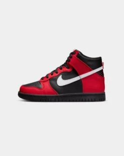 Nike Kids' Dunk High (GS) Black/White/University Red