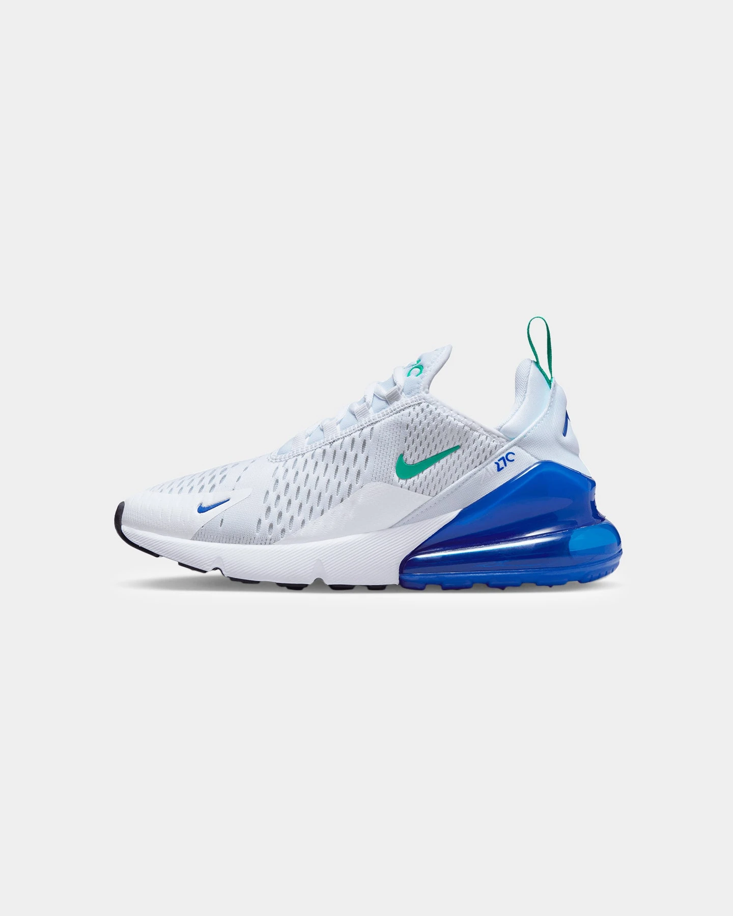 Nike Women's Air Max 270 White/Neptune Green/Lapis 3 Nike Women's Air Max 270 White/Neptune Green/Lapis