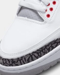 Jordan Air Jordan 3 Retro White/Fire Red -Fashion Clothing Store 05008926 YX253 default 0060