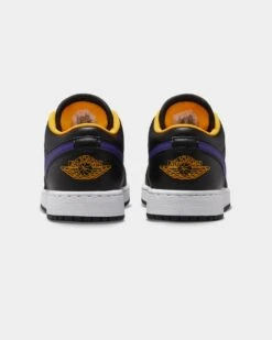 Jordan Kids' Air Jordan 1 Low "Lakers" Black/Dark Concord 12 Jordan Kids' Air Jordan 1 Low "Lakers" Black/Dark Concord -Fashion Clothing Store 05009245 YD244 default 0030