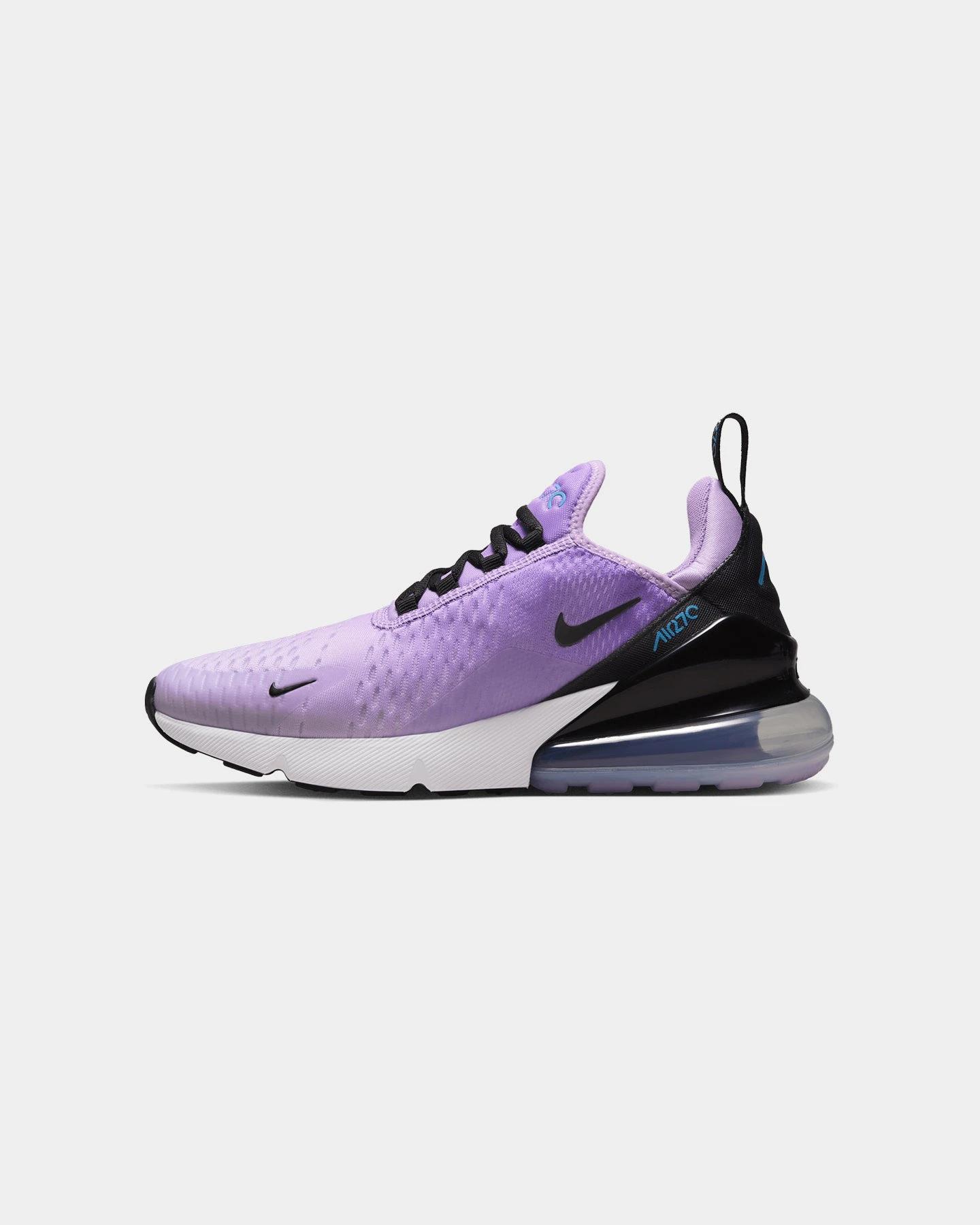 Nike Women's Air Max 270 Lilac/Black-University White 3 Nike Women's Air Max 270 Lilac/Black-University White