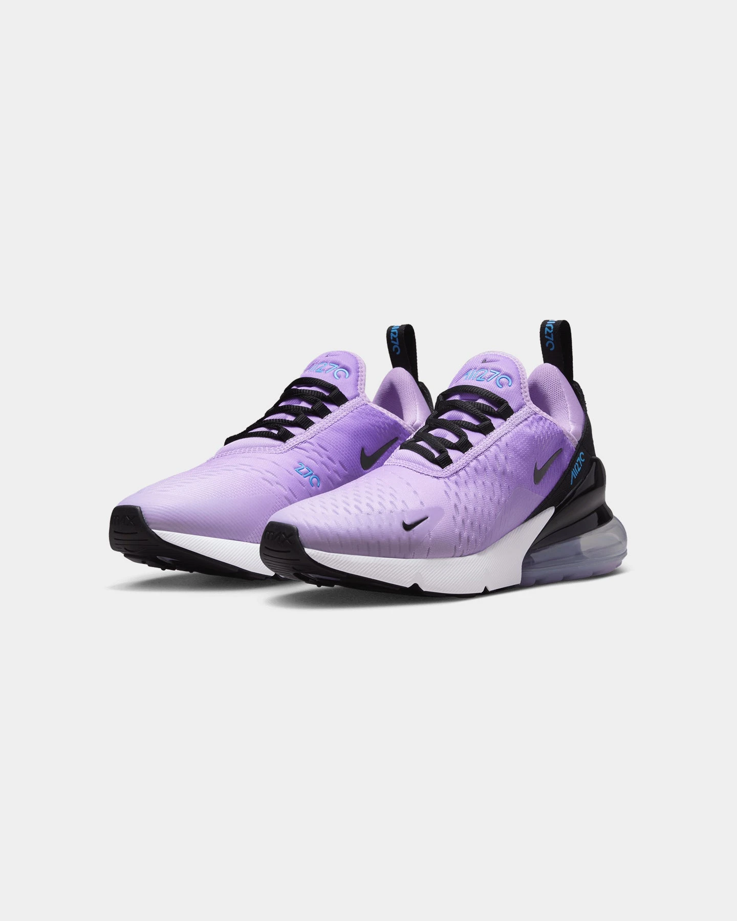 Nike Women's Air Max 270 Lilac/Black-University White 4 Nike Women's Air Max 270 Lilac/Black-University White - Image 2