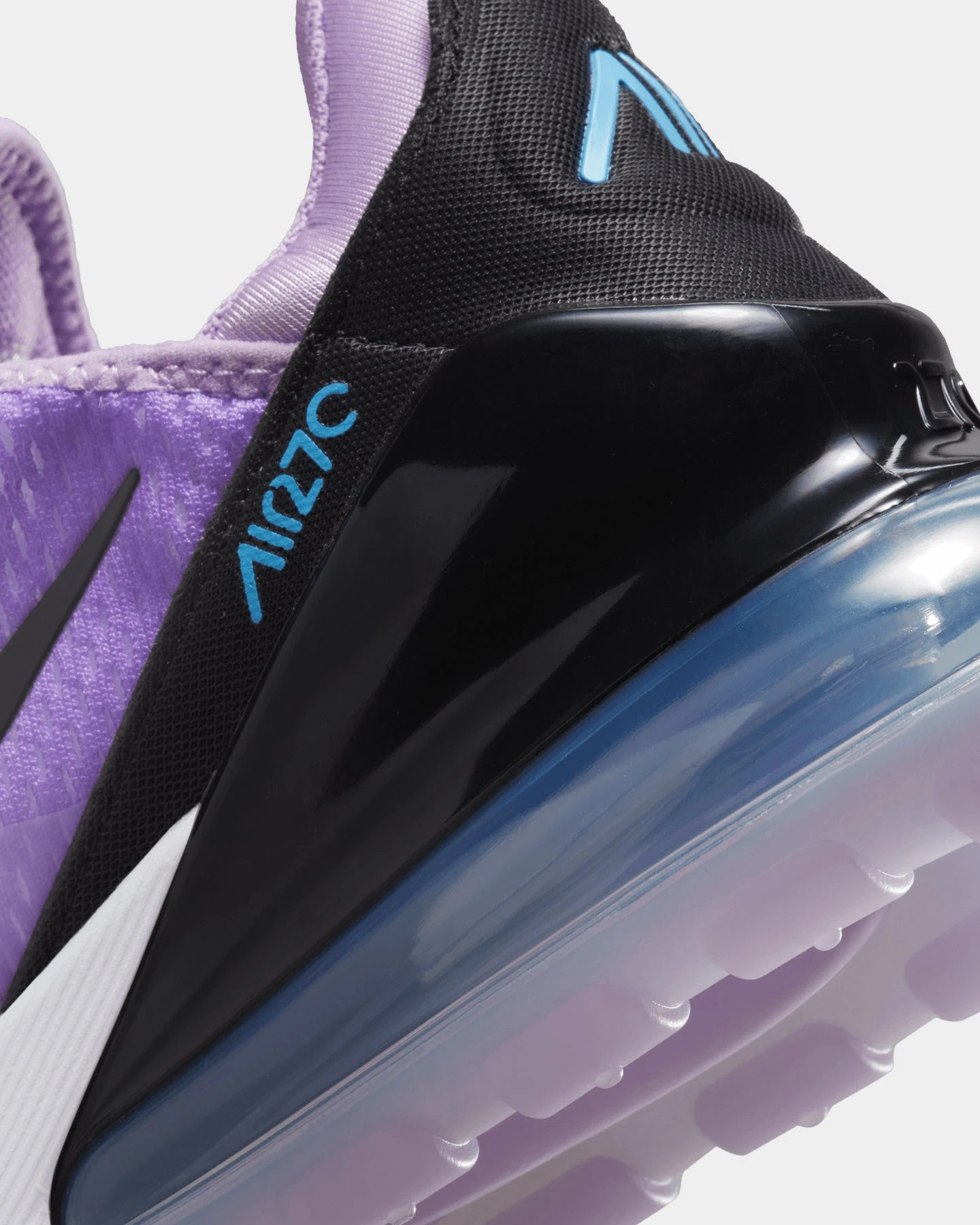 Nike Women's Air Max 270 Lilac/Black-University White 10 Nike Women's Air Max 270 Lilac/Black-University White - Image 8