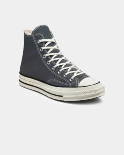 Converse Chuck 70 Hi Vintage Canvas Iron Grey/Egret -Fashion Clothing Store 05009343 YI095 default 0060