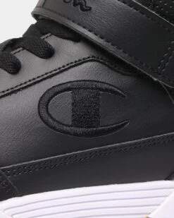 Champion Arena Power Hi-Top Sneakers Black/Gum -Fashion Clothing Store 05009354 YB075 default 0070